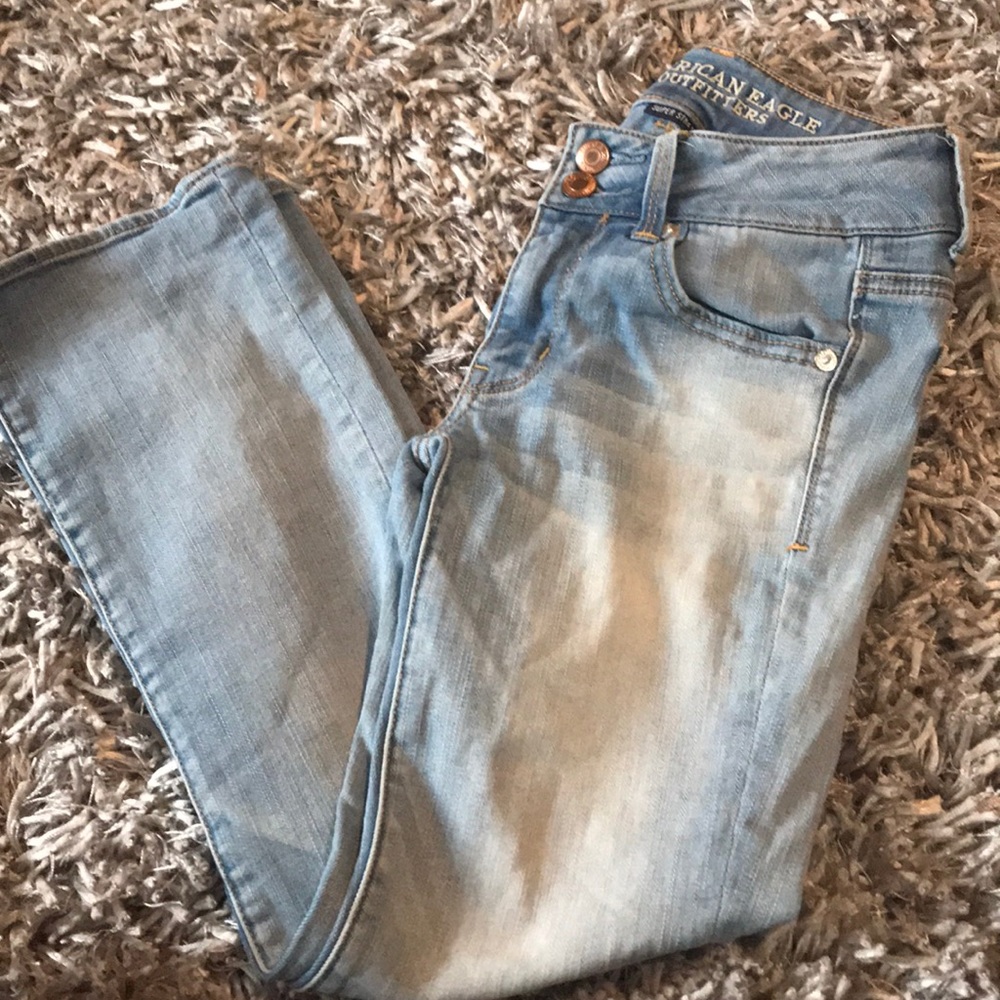 Cropped jeans